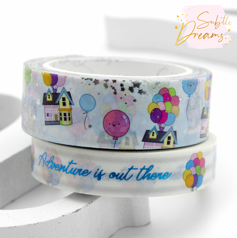 Adventure is out there washi