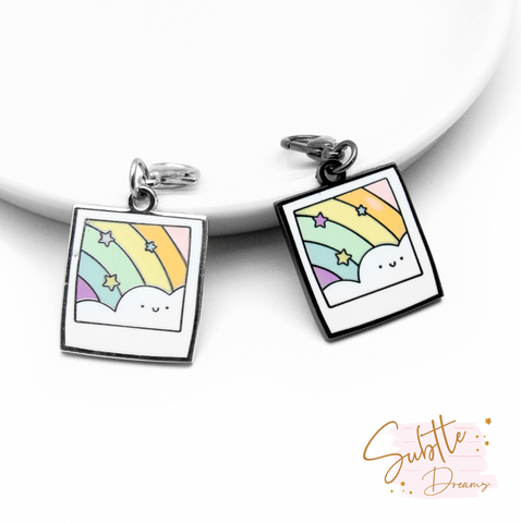 Kawaii Rainbow polaroid charm | LIMITED STOCK!