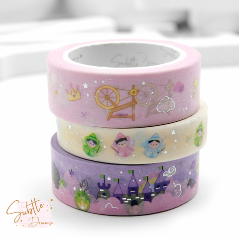 Once upon a dream cloud washi set of 3 | LIMITED STOCK!