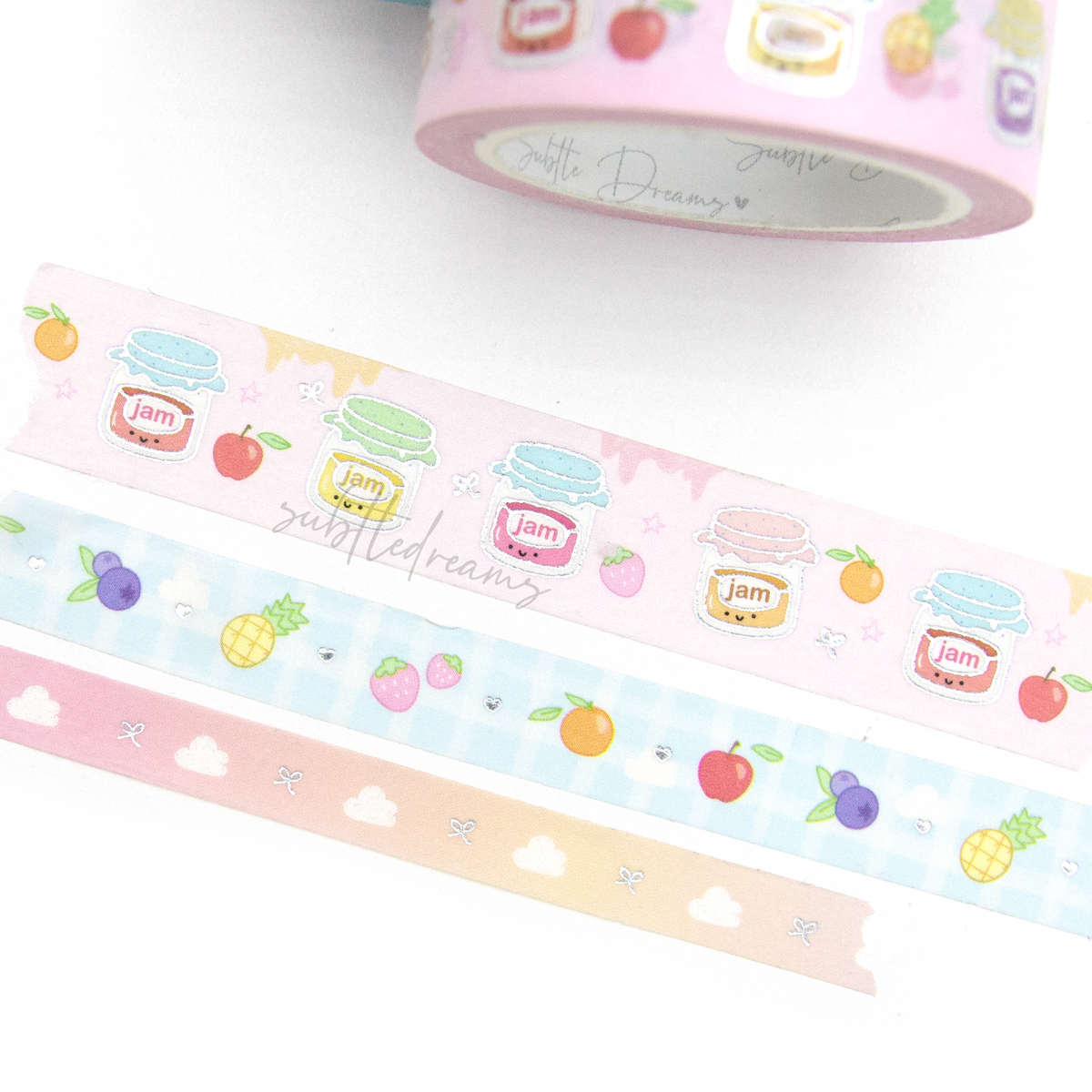 Spread the jam, breakfast washi Subtle Dreams Co
