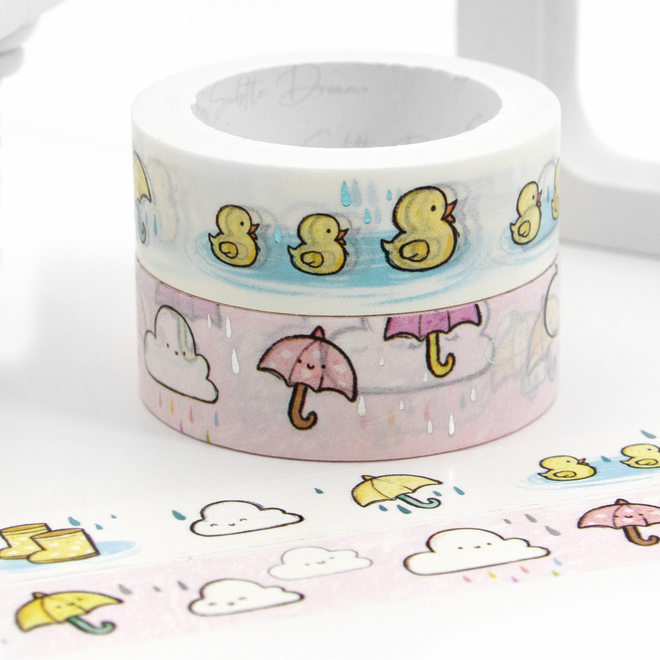 Hand-painted washi
