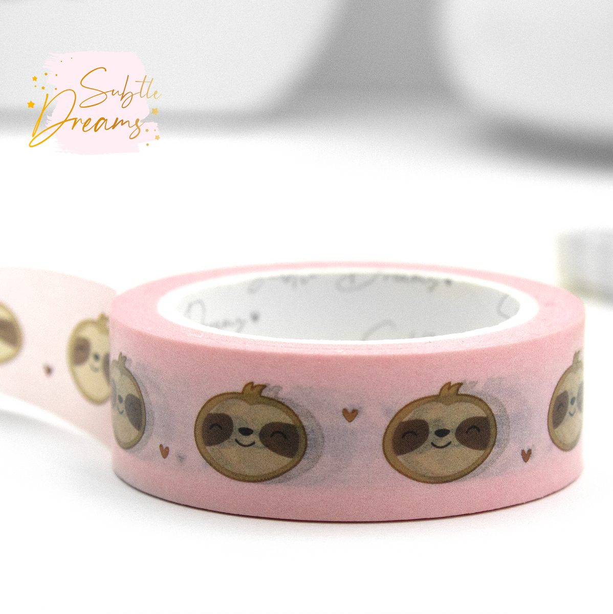 Sloth life washi – Subtle Dreams Co