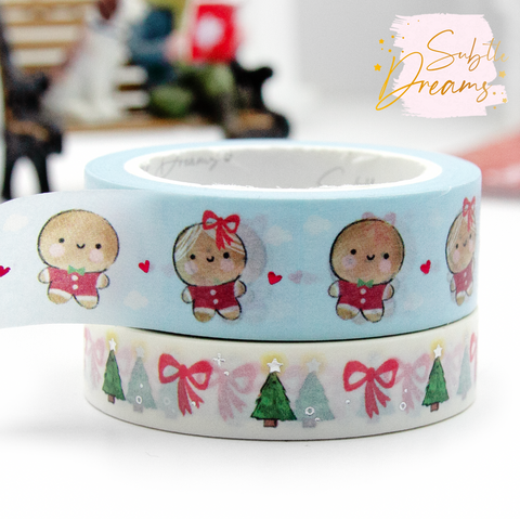Gingerbread people washi Vol.2