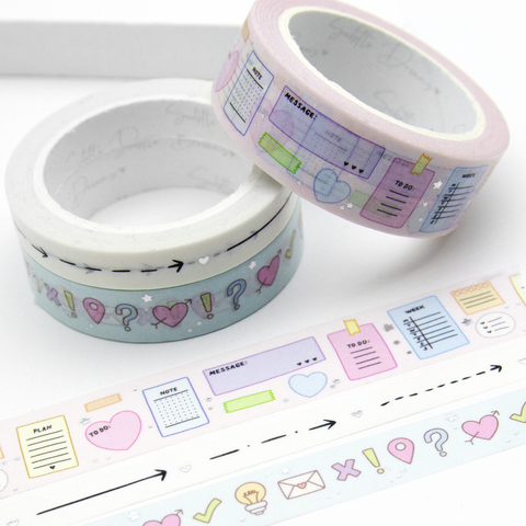 Things to do washi (noteworthy bundle), planner
