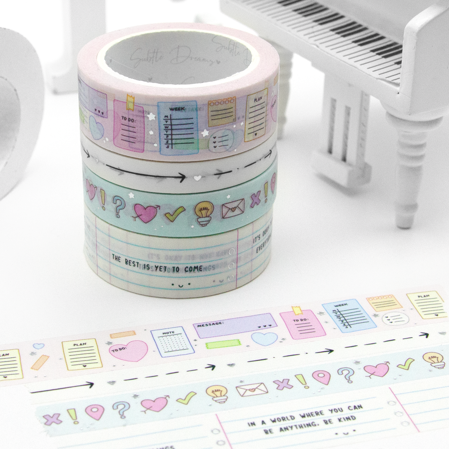 Noteworthy washi bundle| LIMITED STOCK!-10%off