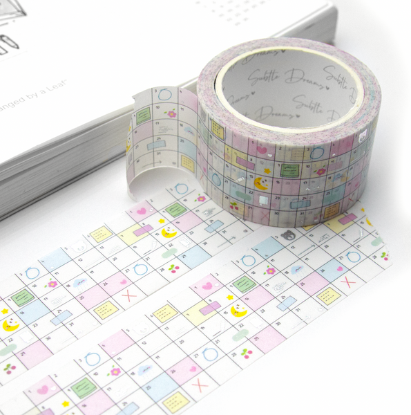 Planner girl grid washi, planner tape, wide washi