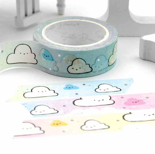 Hand-painted washi