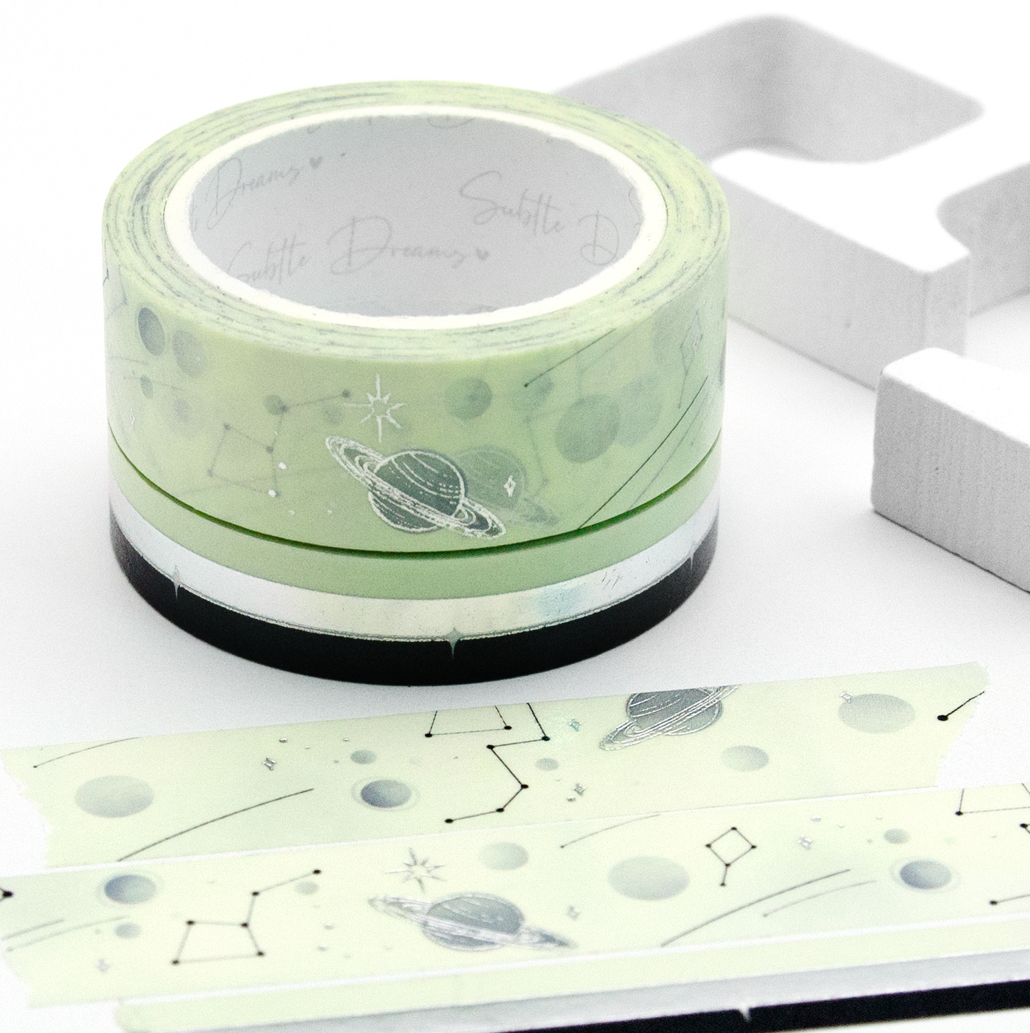 Travel the galaxy, space washi