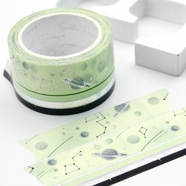 Travel the galaxy, space washi