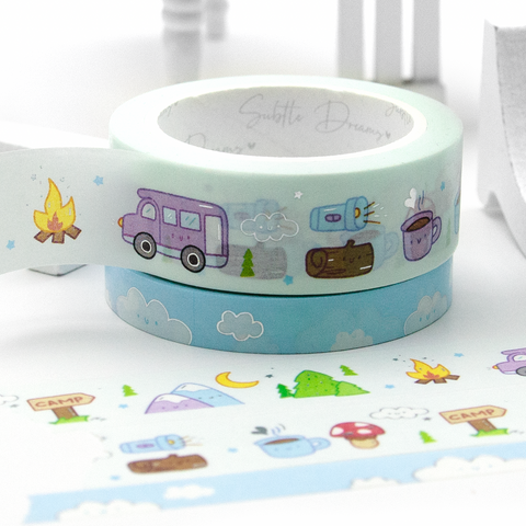 The great outdoors, camp, camping washi