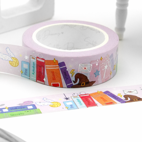 Wizarding world, HP book genre washi Vol.6, reading