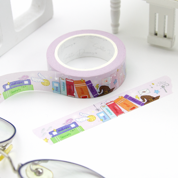 Wizarding world, HP book genre washi Vol.6, reading