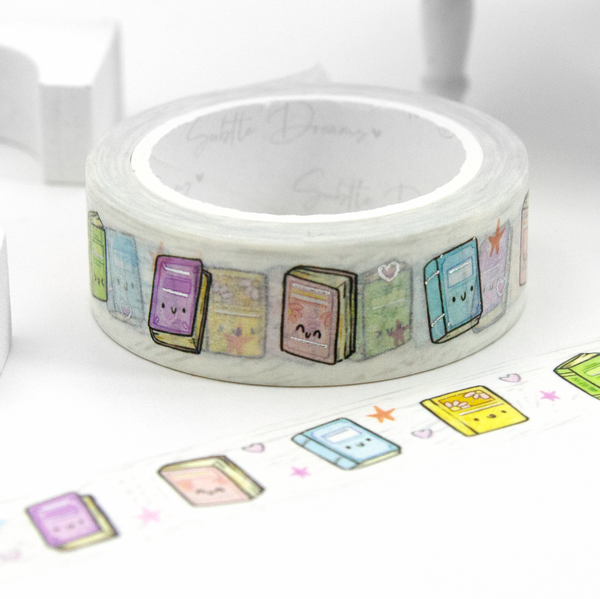 Everyday magic, hand painted books washi