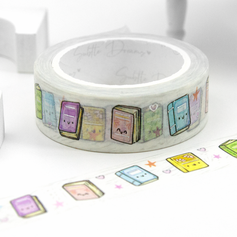 Everyday magic, hand painted books washi