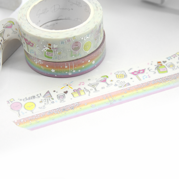 Let's sparkle washi, star city rainbow Vol.11