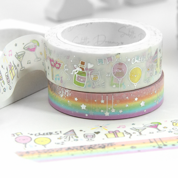 Let's sparkle washi, star city rainbow Vol.11