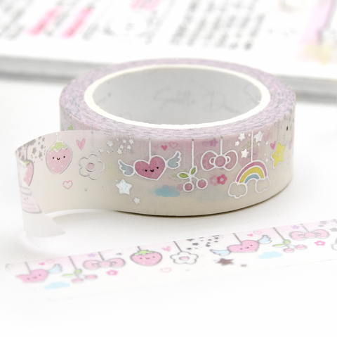 Kitty dangle washi