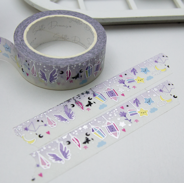 Crystal queen dangle washi