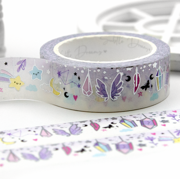 Crystal queen dangle washi