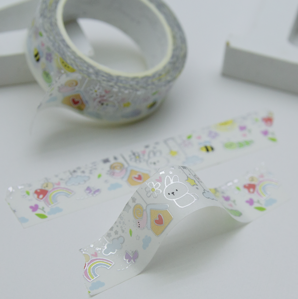 Fresh 'n' flowy spring dangle washi