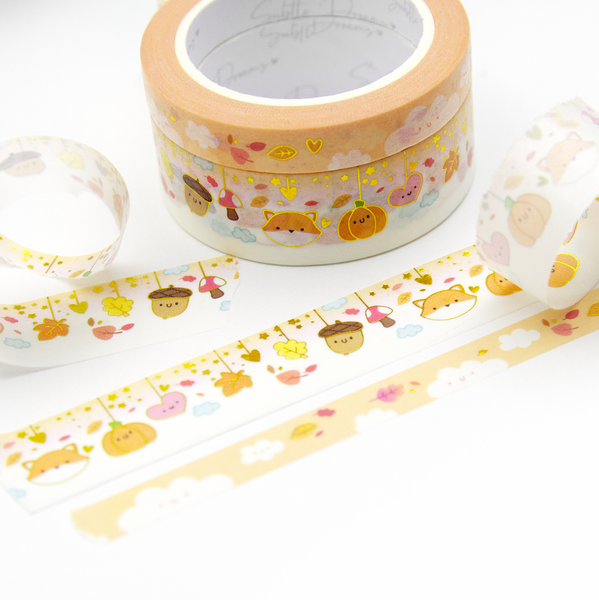 Pumpkin season dangle washi, fall