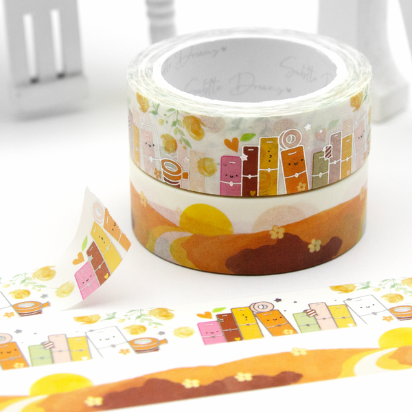 Amber Cashmere, fall washi bundle | LIMITED STOCK!-10%off, limit 1/order