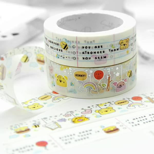 The Hundred Acre dangle washi tape, motivational