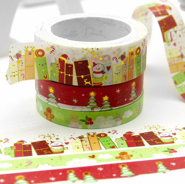 Planner stack, planner girl's washi Vol.20, Christmas