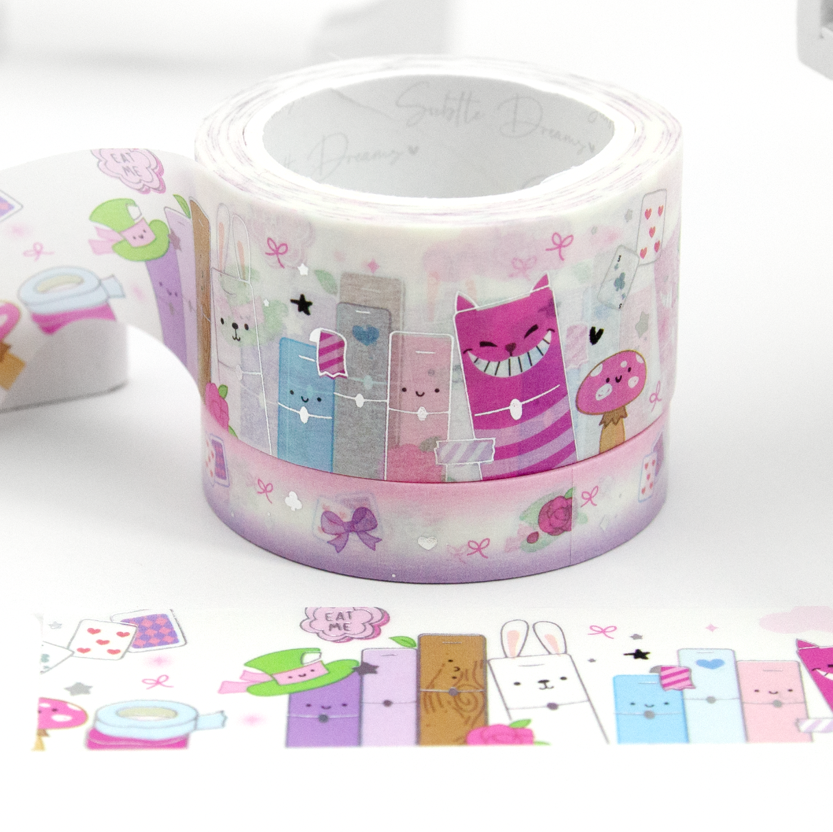 Planner stack washi Vol.8, wonderland wide washi