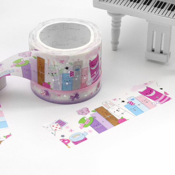 Planner stack washi Vol.8, wonderland wide washi