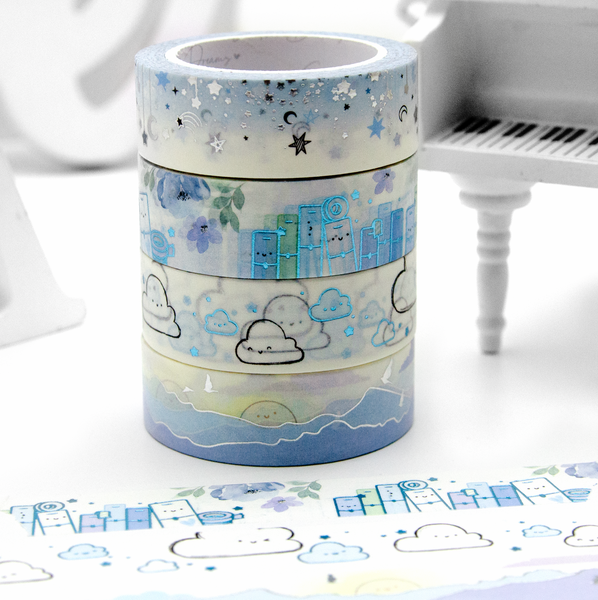 Chasing Sky Dreams washi bundle | LIMITED STOCK!-10%off, limit 1/order