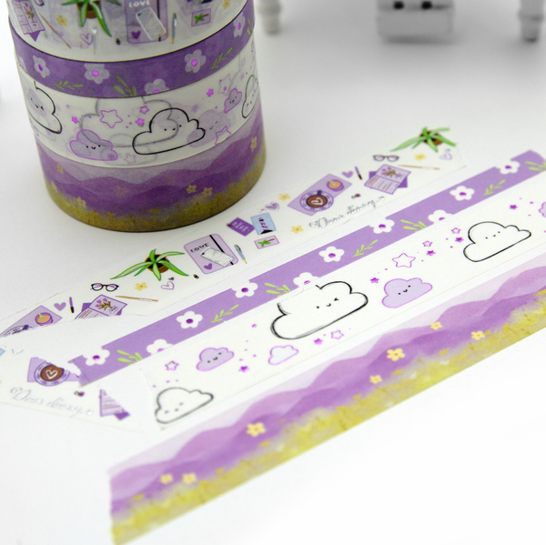 Lilac hill washi bundle | LIMITED STOCK!-10%off, limit 1/order