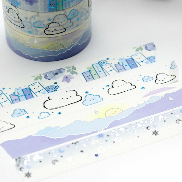 Chasing Sky Dreams washi bundle | LIMITED STOCK!-10%off, limit 1/order