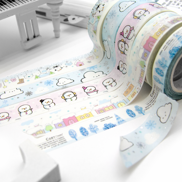 Frozen fairytale, winter washi bundle | LIMITED STOCK!-10%off, limit 1/order