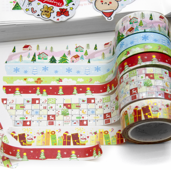 Christmas magic washi bundle | LIMITED STOCK!-10%off, limit 1/order