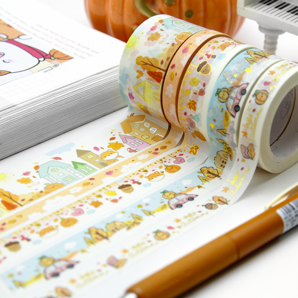 Just autumn things washi bundle | LIMITED STOCK!-10%off, limit 1/order