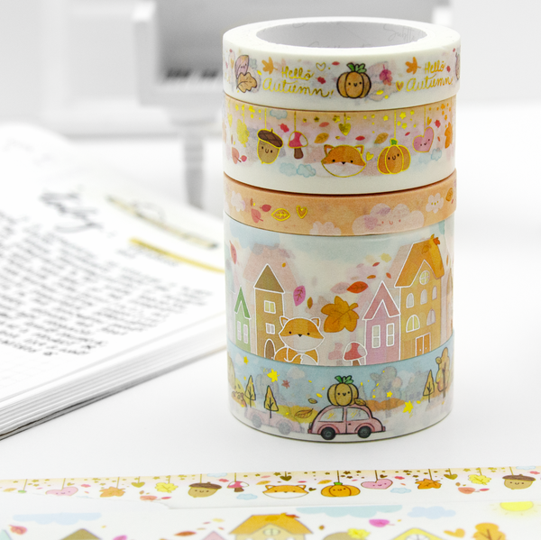Just autumn things washi bundle | LIMITED STOCK!-10%off, limit 1/order