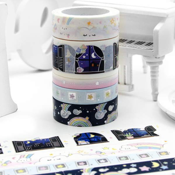 Starry Nights washi bundle | LIMITED STOCK!-10%off