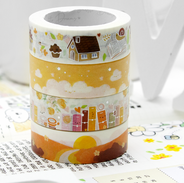Amber Cashmere, fall washi bundle | LIMITED STOCK!-10%off, limit 1/order