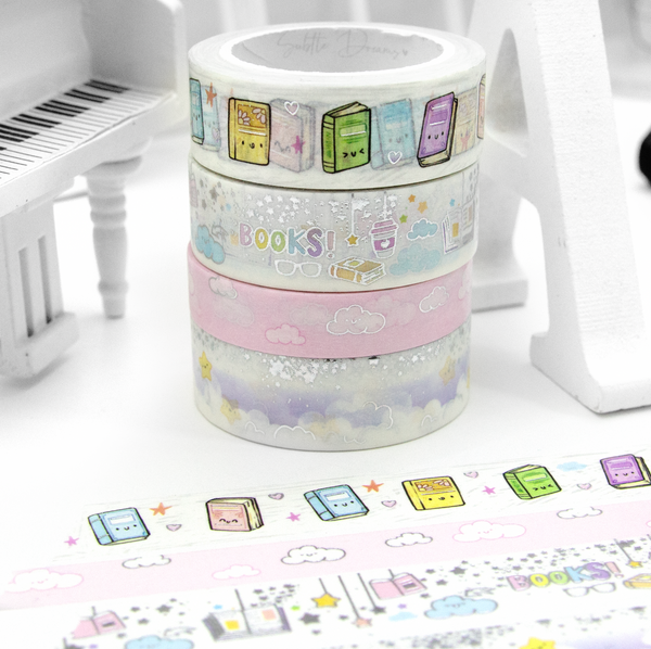 Book therapy washi bundle | LIMITED STOCK!-10%off