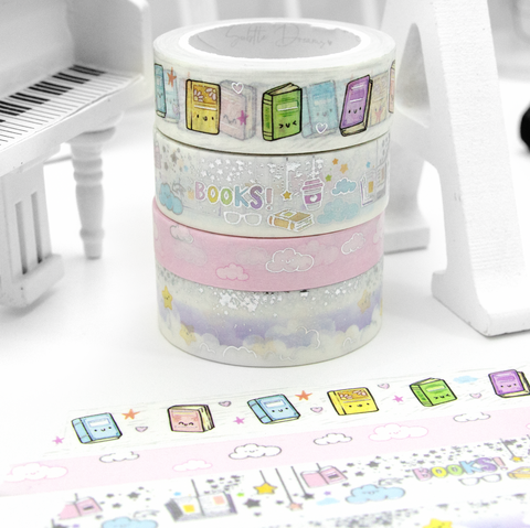 Book therapy washi bundle | LIMITED STOCK!-10%off