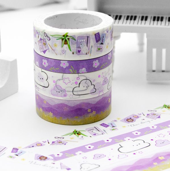 Lilac hill washi bundle | LIMITED STOCK!-10%off, limit 1/order