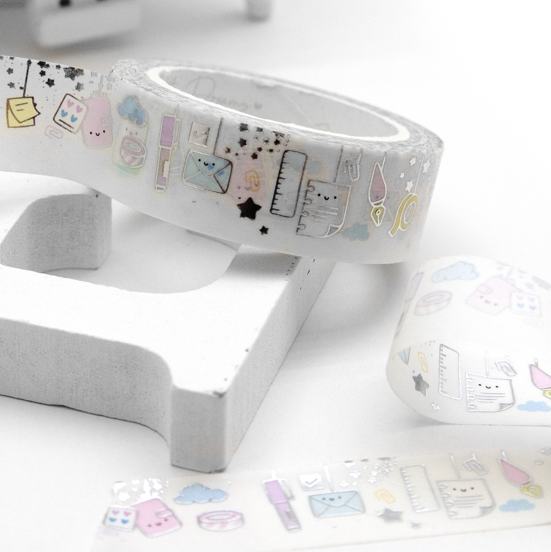 Stationery dangle washi, planner girl