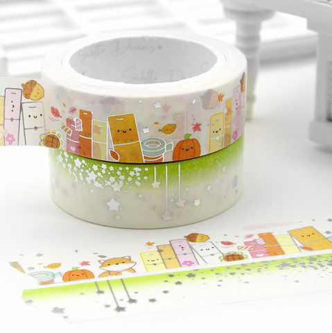 Planner stack washi Vol.7 fall, star city