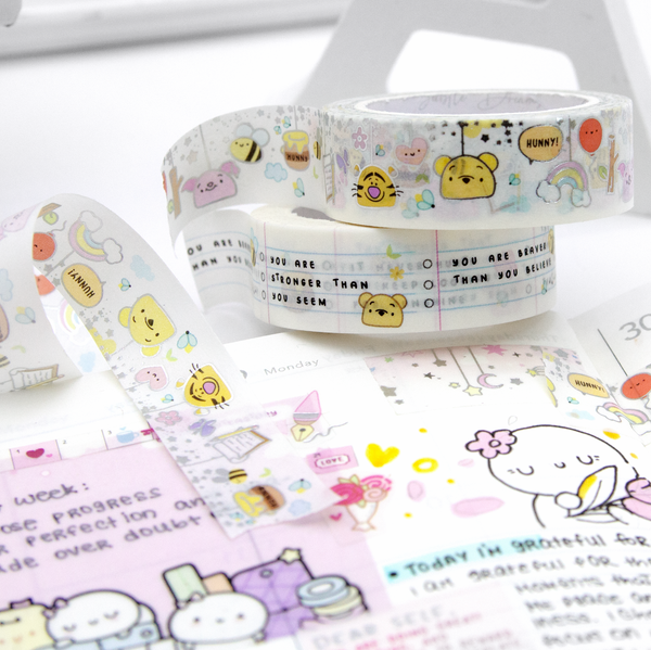 The Hundred Acre dangle washi tape, motivational