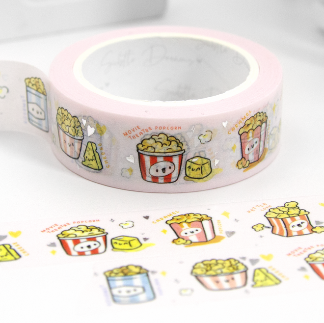 Hand-painted washi