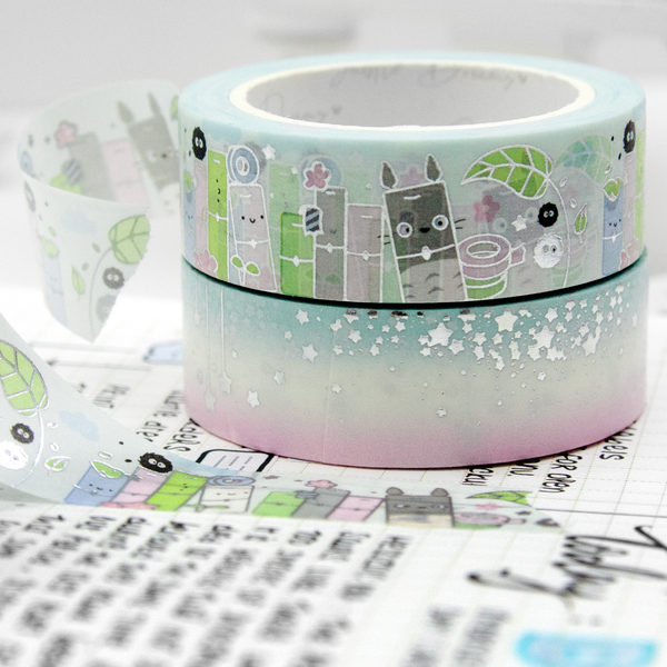 Totoro planner stack washi, star city Vol.12