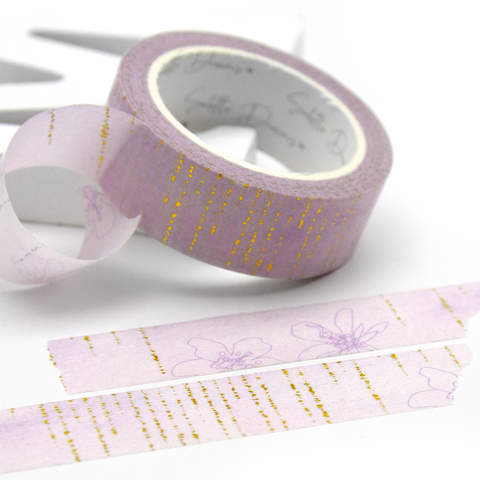 A touch of pink washi