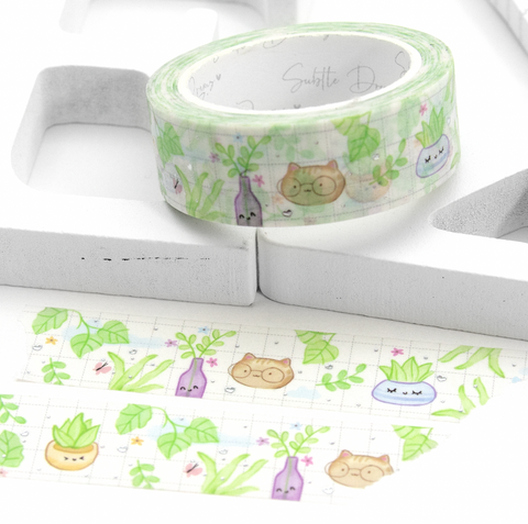 Cute frog washi tape